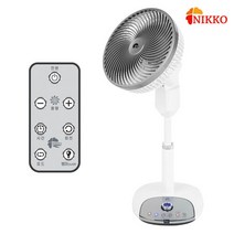 니코 써큘레이터 DC모터 저소음 리모컨 11단 수면풍 자연풍 NKF-SC150R, 단품