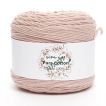 삼남뜨개실 퓨어코튼 100g 다섯개사면 한개더 면실 의류실 부드러운실, 08 씬 핑크