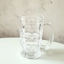 JIN 홈바 위스키 하이볼잔 390ml, 4개, 투명