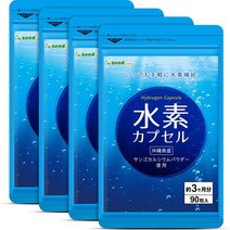 SEED 수소캡슐 먹는 수소 90정x 4 12개월분, 1개, 90정 x 4