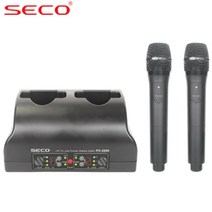 세코(SECO) PX-2200RH 2CH UHF 무선 핸드마이크 시스템 900Mhz 듀얼 충전기일체형! 바디팩 핸드 타입변경 가능 국산! 핀 헤드셋마이크 별매!, 핸드, 벨트팩(헤드셋마이크)