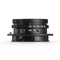 TTArtisan 28mm F5.6 광각 렌즈 Leica M 마운트 카메라 대응 M-M M8 M9p M10 M-P M7 M-A M-D M240 M-P240 M Typ-262 M10R 등에 대응 (블랙)