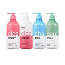 [에뚜알레브] 저자극 더마케어 자연유래성분 샴푸 컨디셔너, 색상:AHA쿨링샴푸／FREE