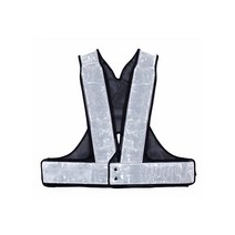 안전조끼 X반도 곤색 백색띠 8CM 행사용조끼 방범조끼