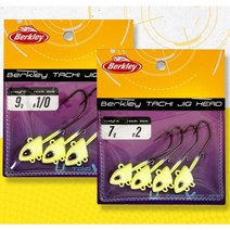 버클리 갈치 캐스팅 전용 타치 지그헤드 동시에 축광+UV케이무라 3g 5g 7g 9g 11g 13g