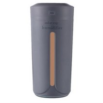 부창인터내셔널 COLORCUP 미니 가습기, 단일상품(다크그레이)