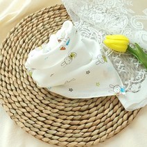 오즈맘 순면 무형광 아기 유아 신생아 소프트 거즈 손수건