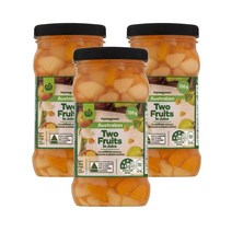 울월스 호주 Woolworths Two Fruits In Juice 주스에 담긴 두가지 과일 통조림 700g, 3팩