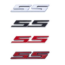 쉐보레카마로SS 간편부착 튼튼한 고급스러운 앰블럼 스티커 쉬운설치, 05.무광레드블랙