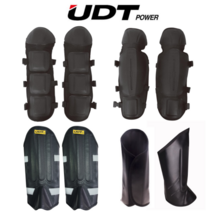 UDT 무릎보호대 UD-KNP2 원터치버클 고무벨트 예초기작업 정강이보호대
