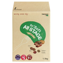 더독 전연령 닥터소프트 램 프리미엄 소프트 사료, 10개, 1.5kg