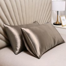 더시원한실크베개커버2P 침구류 베개피 여름면이불