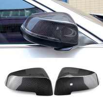 BMW F바디 사이드 미러 커버 카본 블랙 부착형 5시리즈 5GT 6시리즈 7시리즈 00719, 1번 수전사 카본2p