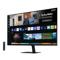 삼성 스마트 모니터 M5 32인치 XBOX 유투브 넷플릭스 시청