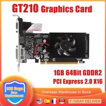 그래픽카드 gt210 1gb 64bit gddr2 pcie pci expres 2.0 x16 video card for nvidia geforce gt 210 64 bit, 협력사