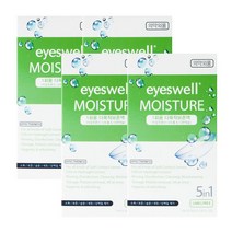 아이스웰 모이스춰 1회용 콘택트렌즈 다목적용액 7ml X 5EA, 4개