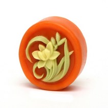 난초 원형 1구 실리콘몰드 (자체제작)