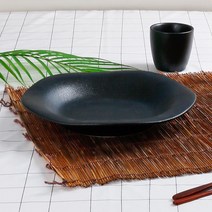 로제블랙 도자기 파스타 샐러드 볶음밥 그릇 접시 23