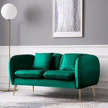 거실 3인용가죽소파 그레이 핑크 오렌지 가죽 쇼파 모델하우스가구 신혼집, 3인용, 그린 패브릭