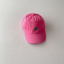 백백이나라 아동용 심플 R로고 볼캡