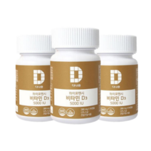 다나음 하이포텐시 비타민D 5000IU 90정 3병, 3개