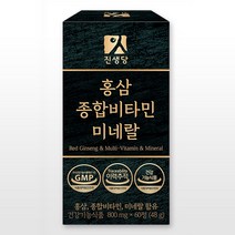 비타민마을 홍삼 앤 면역 멀티비타민 플러스10 4박스, 30정