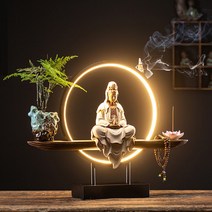 LED 불상 부처상 관세음보살상 천수관음 미니 불교 조명 용품