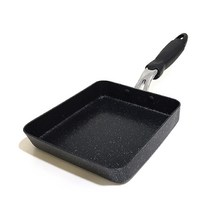 에코린쿡 IH 인덕션 사각 후라이팬 대 20cm 일반 계란말이 코팅, 단일사이즈, 윈지커머스_단일옵션