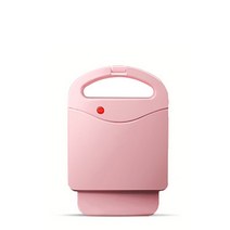 가정용 토스터기 아침 식사 CUKYI-650W 가정용 양면 가열 샌드위치 메이커 아침 식사 와플 메이커 계란, 01 Pink 220V