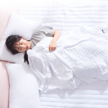 여름 인견 기숙사 이부자리 기절 마약 봄 시원한 편안한 이불 아이스 실크 에어컨 원단, 블루