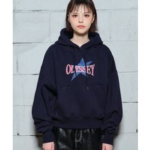 슬로우애시드 SLOW ACID 우먼스 오디세이 크롭 후드티셔츠 [네이비] WS ODYSSEY CROP HOODIE [NAVY] SL23SSWH2-NY 145893