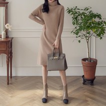 크리멜리 슬림라인터틀니트원피스