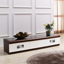 루나 1500 거실 TV 장 가구 다이 원목 세트 선반 AV장 티브 티비 받 침대, 02.거실장_월넛화이트