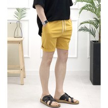 장롱 남성 밴딩 린넨 마 반바지 빅사이즈까지 7color