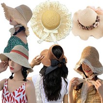 밀짚모자 왕골모자 여름모자 9종