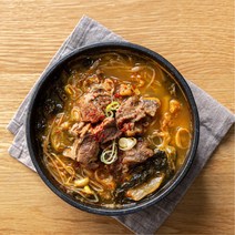 용산3대 용문 뼈해장국 (무뼈) 6인분 3팩 우거지 소뼈 해장국 사골 국물안주 캠핑음식 혼밥 갈비탕, 용문해장국 뼈 3팩(6인분)