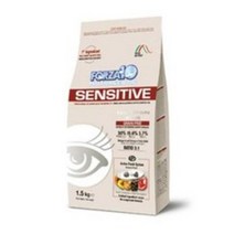 포르자10 센서티브 티어스테인 플러스 전연령용 강아지사료, 1.5kg, 1개