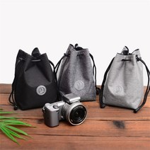 믹스MICS 디카용 방수 카메라 렌즈 파우치 가방 속가방 1P, M, 라이트그레이