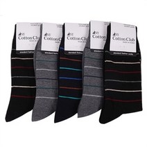 다잇템 남자 장목세트 셋업 신입사원 줄무늬 양말 (9685321)