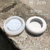 크리스마스 스타 캔들 홀더 실리콘 몰드 콘크리트 촛대 금형 광장 라운드 석고 시멘트 선박, B-mold