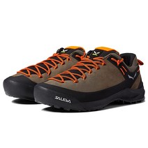 살레와 와일드파이어 가죽 Bungee Cord/블랙 등산화 트레킹화 31M219514