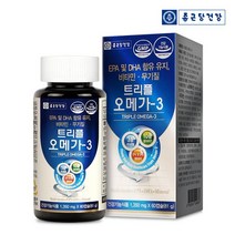 종근당건강 종근당건강 트리플오메가3 1병 2개월분, 상세 설명 참조, 3병