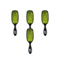 WetBrush Shine Enhancer Brush Black, 4팩