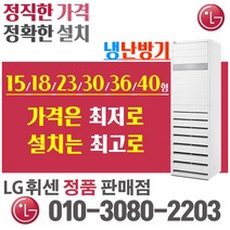 LG 휘센 냉난방기 냉온풍기 스탠드 15형 18형 23형 31형 40형 인버터 절전형 업소용, PW0833R2SF 23평 (220v)