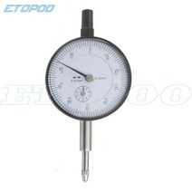 다이얼 표시기 게이지 0-10mm 25mm 30mm (러그 백 테스트 포함) 앰프용 팁, CHINA, 10mm indicator A