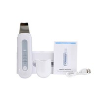 AOKO-초음파 스크러버 스킨 주걱 블랙 헤드 리무버 클리너 4 가지 모드 방수 USB 충전기 페이셜 딥 클렌징, 01 USB