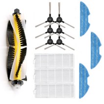 진공 메인 롤러 사이드 브러시 Hepa 필터 걸레 Blaupunkt Bluebot XEASY 로봇 청소기 청소 용, [01] as shown, 01 as shown