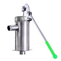 시골 우물 양수 펌프 정원 카페 전원 주택 뜰 양수기, 핸드 스틸 우물펌프 사진풀세트