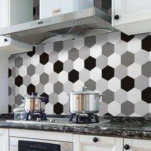 VRG832235북유럽 스타일 타일 시트지 스티커 6각형 20cmX5m, 3. HXG-003