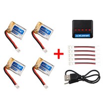 JJRC H36F 호버보트 미니드론, 전용배터리4개+5in1멀티충전기